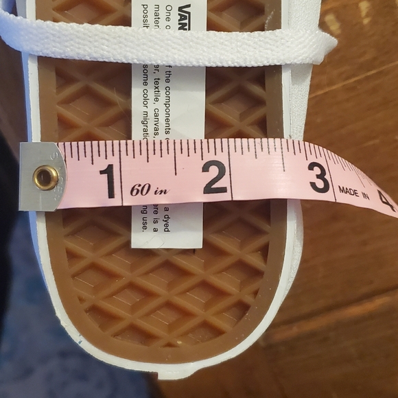 Women's Van's Sk8-Hi purple and white size 9, men's size 7.5 - Picture 7 of 9